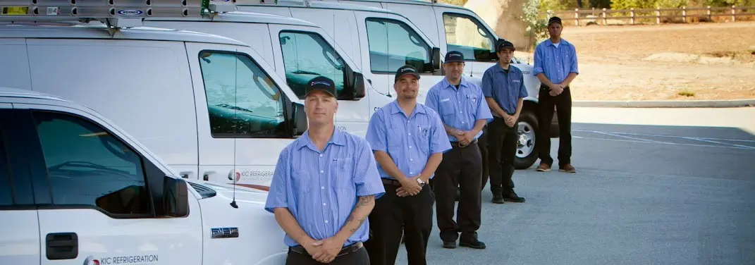 KIC Refrigeration crew ready for Mini Split Repair jobs across Grand Prairie